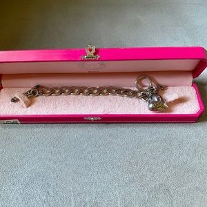 Juicy Couture silver starter bracelet